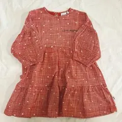 美品　BEAULOVES ワンピース　チュニック　長袖　2-3y
