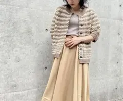 CLANE クラネ UNEVEN DOT HALF SLEEVE KNIT - メルカリ