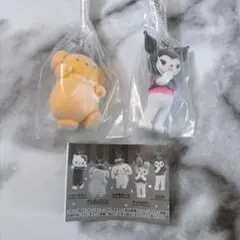 サンリオキャラクターズ ミニチュアチャーム ライブキャラクター　クロミ　プリン