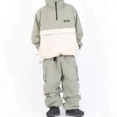 HIMANI ハイマニ 上下セット スノーボードウェア パンツロゴなし