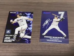 ヤクルトスワローズ プロ野球チップス 2枚セット
