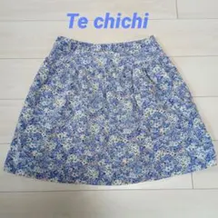 【Te chichi】 花柄フレアスカート Lサイズのサムネイル