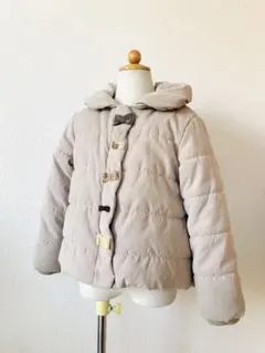 プティマイン　フロントリボン中綿ジャケット　110