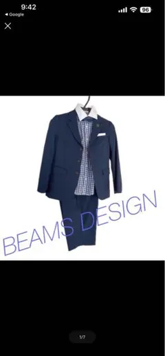 waltz by BEAMS DESIGN サイズ130スーツセット⭐︎