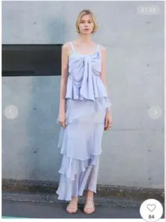 FRAY I.D アシメフリルティアードスカート