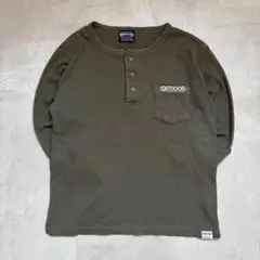 OUTDOOR PRODUCTS 00s ワッフルヘンリー 混紡 M アメカジのサムネイル