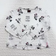 ベビードール ミニーちゃん カットソー ロンT 長袖 トップス 110