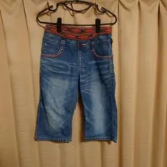 Exclusive Vintage デニムハーフパンツ