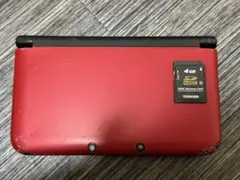 ニンテンドー3DS LL レッド ブラック 本体 4GBメモリーカード付き