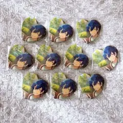 漣ジュン￤心光印彩缶バッジセット④