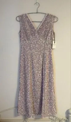 新品【her lip to 】Lace Trimmed Floral Dress
