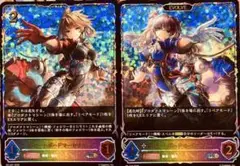 シャドウバースエボルヴ　フロートボードマーセナリー　sl 各1枚　メルカリ便