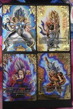 ドラゴンボール　フュージョンワールド エナジーマーカー　パラレル 4枚セット