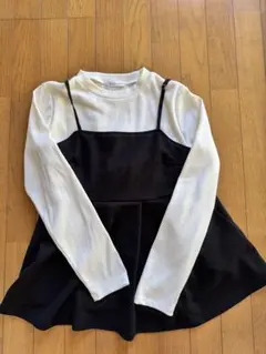 【最終値下】KHALITA レイヤード長袖トップス