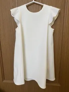 限定価格 極美品 ヨーコチャン ペタルスリーブパールワンピ ピンク