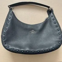 値下げCOACH　EAST/WEST ハーレー ホーボー（F22548）
