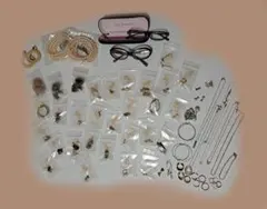 アクセサリー まとめ売り 67点 ピアス ネックレス リング 指輪 眼鏡