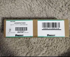 Panduit LANケーブルコネクタ (JASSP6ATGIW)8 個セット Panduit LANケーブルコネクタ (JASSP6ATGIW)8 個セット - メルカリ