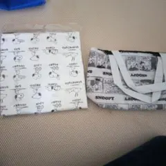 ピーナッツ　スヌーピー　バッグ2点