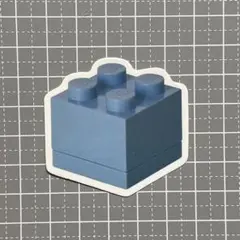 【A544】防水ステッカー ブルーシリーズ かわいい ブロック おもちゃ