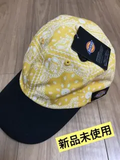 Dickies ペイズリーキャップ イエロー/ブラック