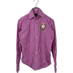 ●RALPH LAUREN ラルフローレン　ストライプシャツ　レディース