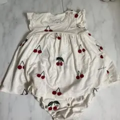超美品★GELATO PIQUE チェリー柄ロンパース