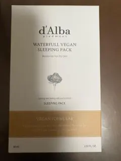 ダルバ　d'Alba Waterfull Vegan Sleeping Packのサムネイル