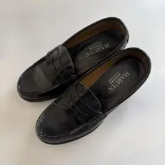 美品　ハルタ　HARUTA レディース　ローファー　ブラック　黒　23.5センチ