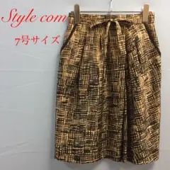 ７号サイズ♡スタイルコム プリントスカートのサムネイル