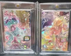 ドラゴンボールヒーローズ ゴジータHG2-53 通常＆日焼け PSA鑑定用状態