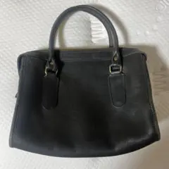 希少 OLD COACH オールドコーチ ボストンバッグ 大容量 黒 レザー 希少♡COACH オールドコーチ レザー 2way ミニボストンバッグ