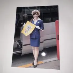 市川まさみ　メーカー正規品　非売品　2Lサイズ大判生写真　ガイド1