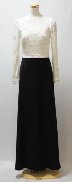 TADASHISHOJIホワイト プリーツドレス レース切り替え - メルカリ