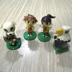 チョコエッグ どうぶつの森 ミニフィギュア 4体セット