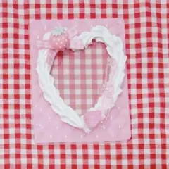 ホイップデコ トレカケース 量産型 ピンク キルティング