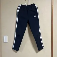 adidas ネイビー ジャージ　パンツ　130㎝　女子