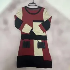 INTERPLANET ニットワンピース