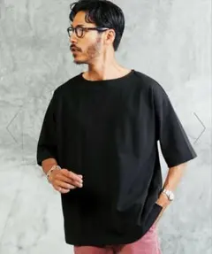 【新品】ジギーズショップ ヘビーオンス 5分袖 バスクシャツ Tシャツ 26SSのサムネイル
