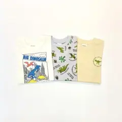 子供服 男の子 長袖Tシャツ まとめ売り 110cm 新品 恐竜 TWN130