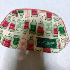 未使用【L'OCCITANE】 ポーチ ボトル柄