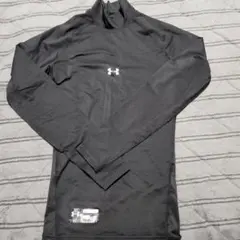 新品未使用、アンダーアーマーSM、ブラックアンダーシャツ