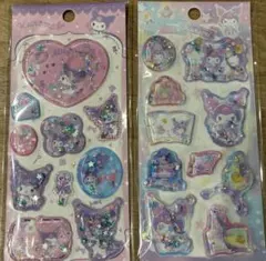 サンリオ クロミ ウォーターシール2枚セット キラキラ