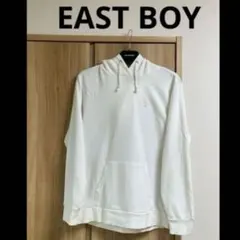EAST BOY ホワイト フード付きパーカーのサムネイル