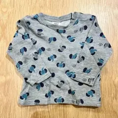 ぞうさん トレーナー 80cm グレー