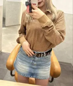 Rest&Recreation ボーダー長袖