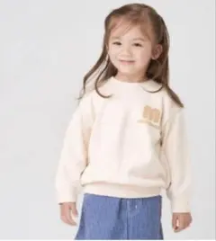 ミキハウス ロゴトレーナー