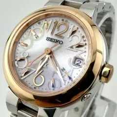 稼動 希少 SEIKO ルキア 7B27-0AG0 ラメ文字盤 ソーラー 腕時計 - メルカリ