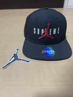 Supreme Jordan Cap （ジョーダンステッカー付属）