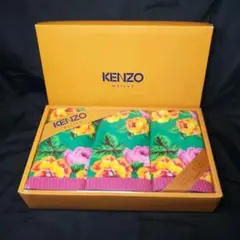 ◆KENZO◆ 花柄◆ ウォッシュタオル ◆3枚セット◆